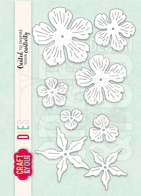 Wykrojnik Piwonia Magdy CW279 Craft&amp;You Design