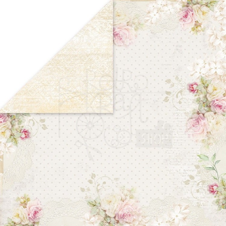 Zestaw papierów do scrapbookingu 15x15 Flower Romance CPB-FR15 Craft&amp;You Design