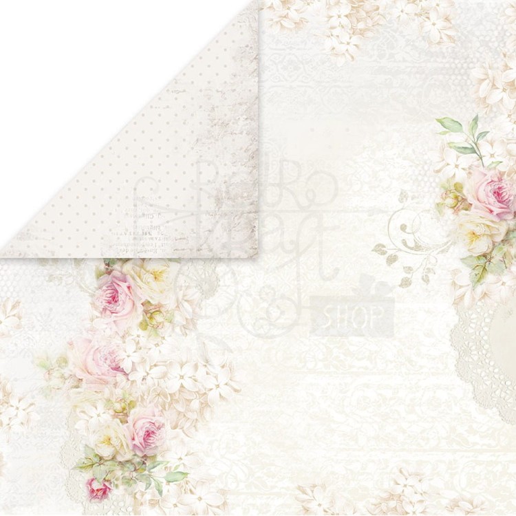 Zestaw papierów do scrapbookingu 15x15 Flower Romance CPB-FR15 Craft&amp;You Design