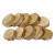 Plastry drewna brzoza 3-4cm 10szt