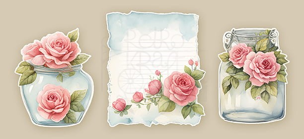 Zestaw papierów do scrapbookingu A4 Czar wspomnień SCRAP 8