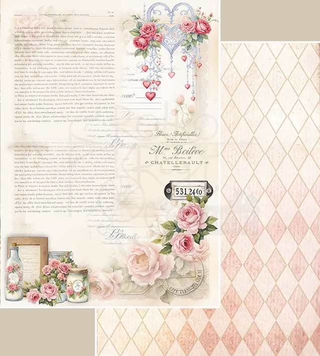 Zestaw papierów do scrapbookingu A4 Czar wspomnień SCRAP 8