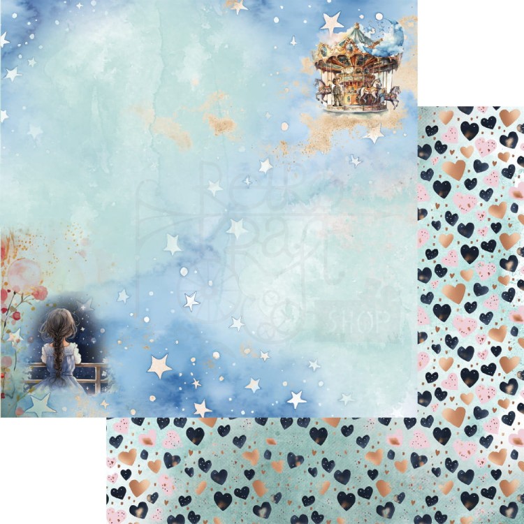 Zestaw papierów do scrapbookingu 20x20 Happy Time AA-HT-08 Alchemy of Art
