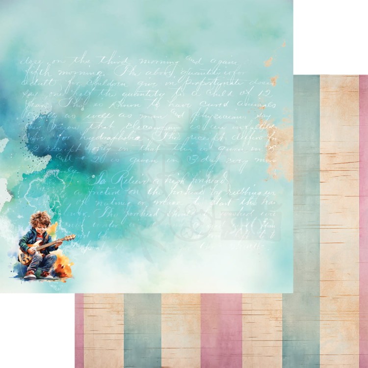 Zestaw papierów do scrapbookingu 20x20 Happy Time AA-HT-08 Alchemy of Art