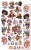 Zestaw papierów do scrapbookingu 15x30 elementy do wycinania Happy Time AA-HT-10 Alchemy of Art