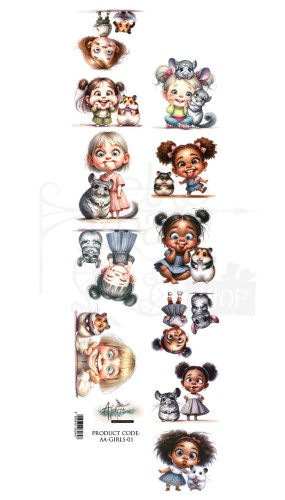 Pasek 5x30 Dziewczynki AA-GIRLS-01 Alchemy of Art