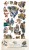 Zestaw papierów do scrapbookingu 15x30 elementy do wycinania Whispers Of The Mountains AA-WOTM-10 Alchemy of Art