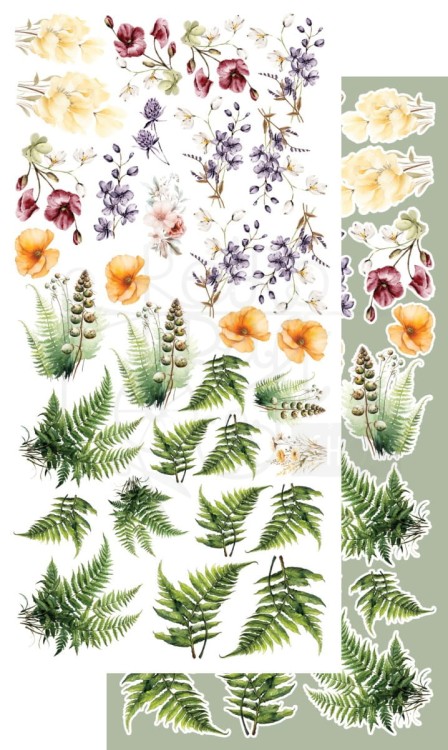 Zestaw papierów do scrapbookingu 15x30 elementy do wycinania Whispers Of The Mountains AA-WOTM-10 Alchemy of Art