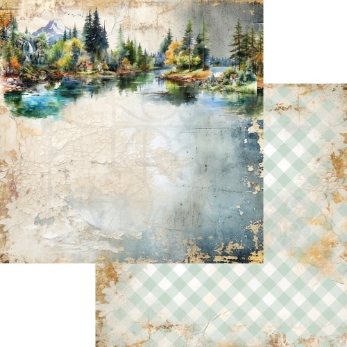 Zestaw papierów do scrapbookingu 30x30 Whispers Of The Mountains AA-WOTM-07 Alchemy of Art
