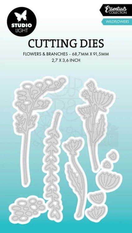 Wykrojnik Wild Flowers Polne kwiaty SL-ES-CD795 StudioLight