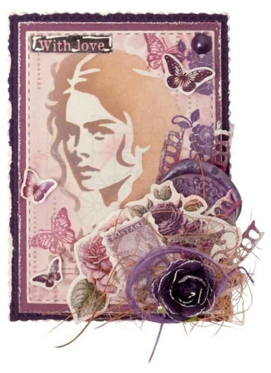 Stempel do laku woskowego Victorian Dreams znaczek pocztowy JMA-VD-WAX16 StudioLight