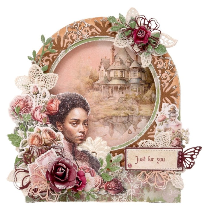 Zestaw stempli ATC embellishments Victorian Dreams JMA-VD-STAMP611 StudioLight