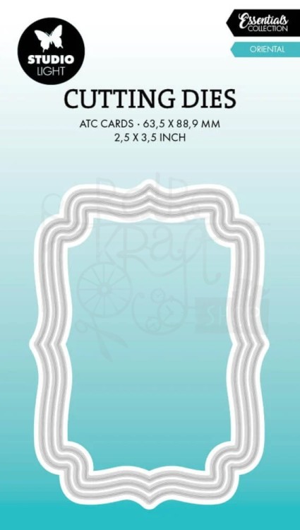 Wykrojnik Oriental ATC Card Ramki SL-ES-CD784 StudioLight