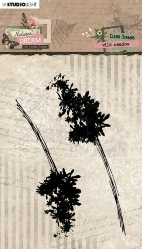 Stempel silikonowy Natures Dream Wild meadow Dzika łąka HE-ND-STAMP524 StudioLight