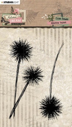 Stempel silikonowy Natures Dream Meadow Burst Łąka HE-ND-STAMP523 StudioLight
