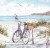 Serwetka 33x33 - Rower na plaży