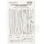 Rub-On Transfer 15x20 Stitching Essentials 02 2 arkusze E26030 49 and Market