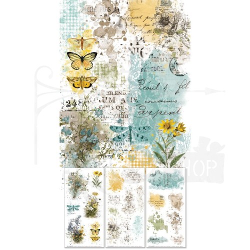 Rub-On Transfer 15x30 Krafty Garden Blendable KG26597 49 and Market