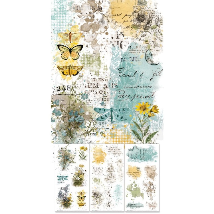 Rub-On Transfer 15x30 Krafty Garden Blendable KG26597 49 and Market