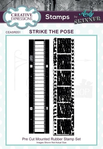 Stempel silikonowy Strike The Pose By Andy Skinner klisze CEASR051 Creative Expressions