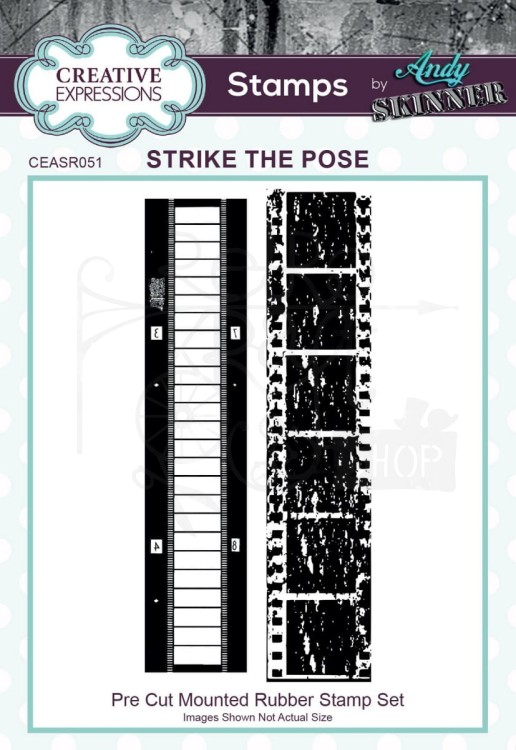 Stempel silikonowy Strike The Pose By Andy Skinner klisze CEASR051 Creative Expressions