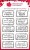 Stempel silikonowy Distressed Labels FRS1026 Woodware Craft Collection