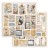 Zestaw papierów do scrapbookingu 20x20 Create Happiness Secret Diary SBBS103 Stamperia