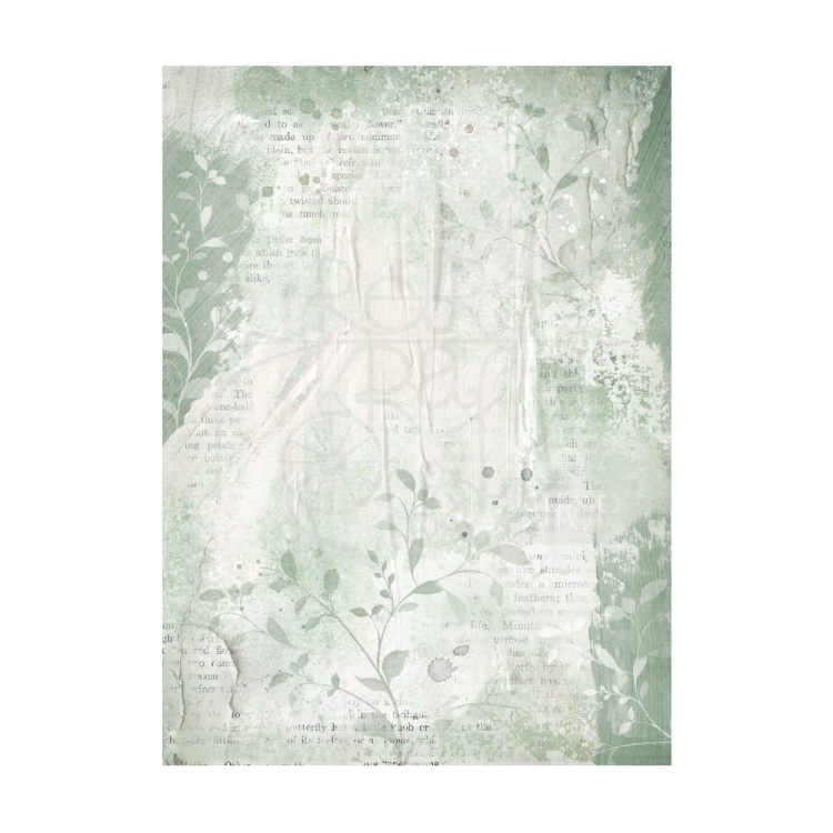 Papier ryżowy A6 Create Happiness Secret Diary Backgrounds tła - zestaw 8szt DFSAK6020 Stamperia
