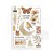 Papier washi A5 Create Happiness Secret Diary SBW04 Stamperia