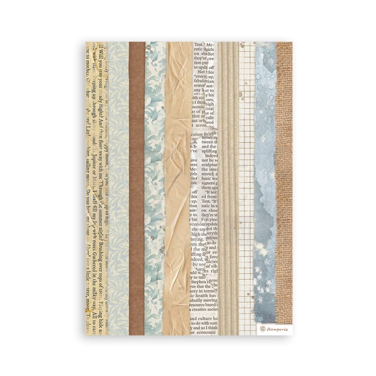 Papier washi A5 Create Happiness Secret Diary SBW04 Stamperia