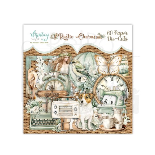 Kształty papierowe ozdoby Die Cuts Rustic Charms MT-RST-LSC Minaty