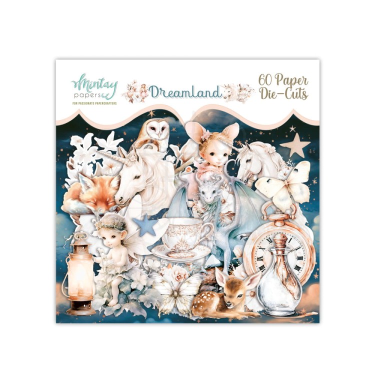 Kształty papierowe ozdoby Die Cuts Dreamland MT-DLA-LSC Minaty
