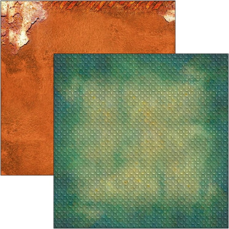 Zestaw papierów do scrapbookingu 30x30 Collateral Rust 8 arkuszy CBT026 Ciao Bella
