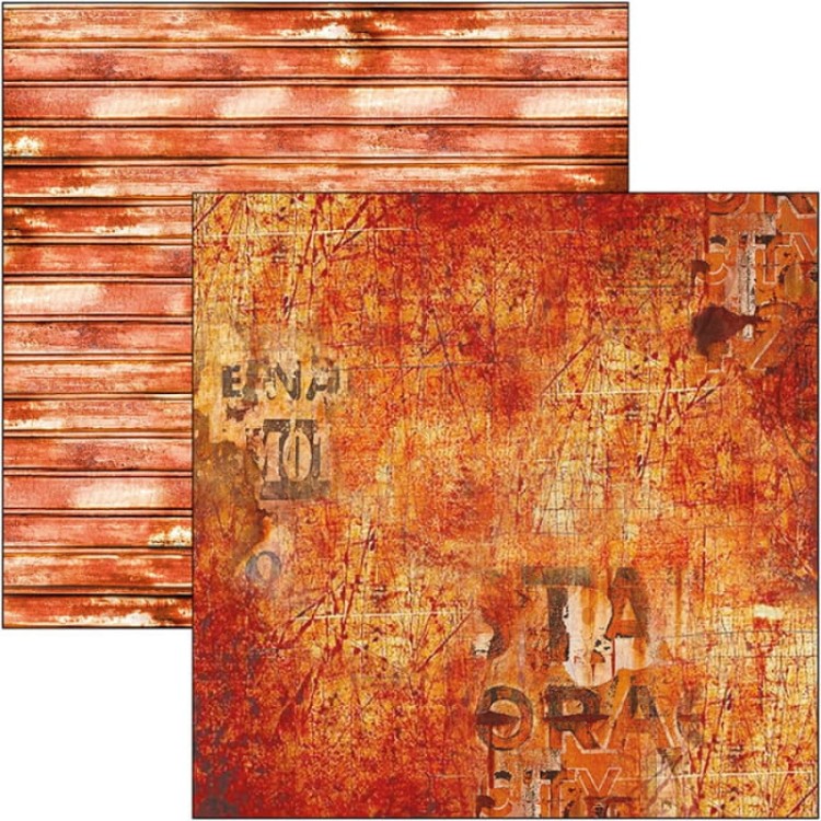 Zestaw papierów do scrapbookingu 30x30 Collateral Rust 8 arkuszy CBT026 Ciao Bella