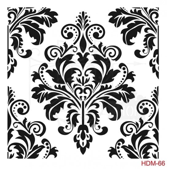 Szablon maska 25x25cm Home Decor Duży ornament HDM66 Cadence