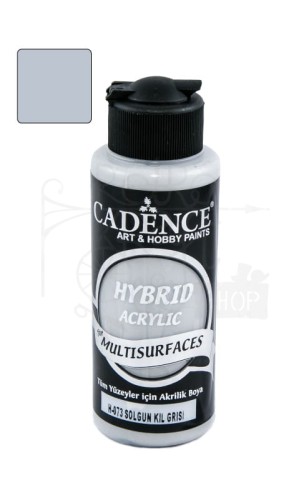 Farba akrylowa hybrydowa jasna gliniana szarość 120ml H73 Cadence