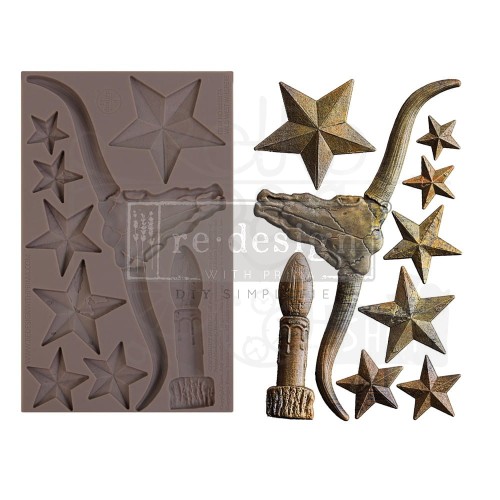 Foremka silikonowa 20x13 Wild West Whispers 669874 ReDesign Prima