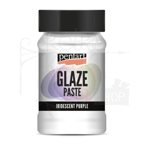 Pasta Glaze brokatowa fioletowa 100ml 43540 Pentart