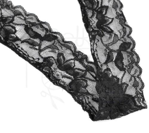 Koronka czarna 5cm 1mb
