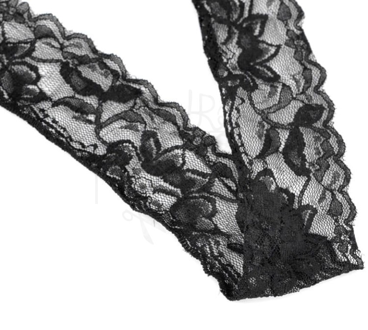 Koronka czarna 5cm 1mb