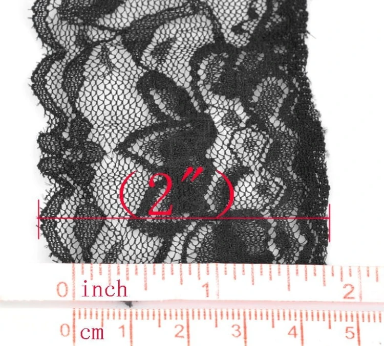 Koronka czarna 5cm 1mb