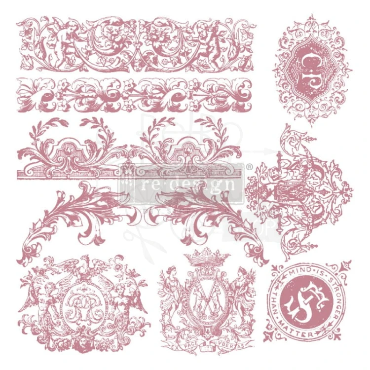 Stempel akrylowy 31x31cm Chateau de Saverne 650100 Prima