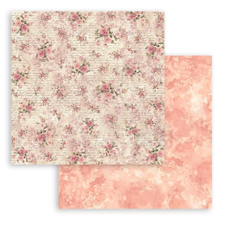 Zestaw papierów do scrapbookingu 20x20 Shabby Rose SBBS107 Stamperia