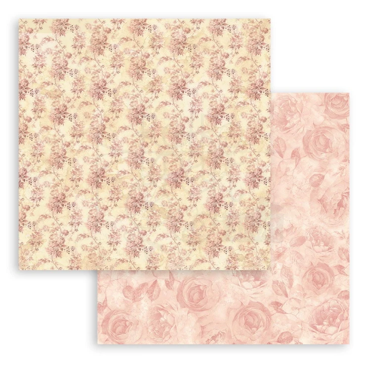 Zestaw papierów do scrapbookingu 20x20 Shabby Rose SBBS107 Stamperia