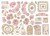 Ozdoby kształty tekturowe Die Cuts Shabby Rose DFLDC99 Stamperia
