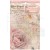 Papier ryżowy A6 Shabby Rose Backgrounds tła - zestaw 8szt DFSAK6023 Stamperia