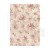 Papier ryżowy A6 Shabby Rose Backgrounds tła - zestaw 8szt DFSAK6023 Stamperia