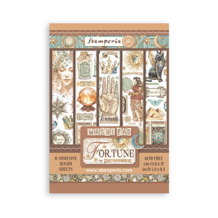Papier washi A5 Fortune SBW06 Stamperia