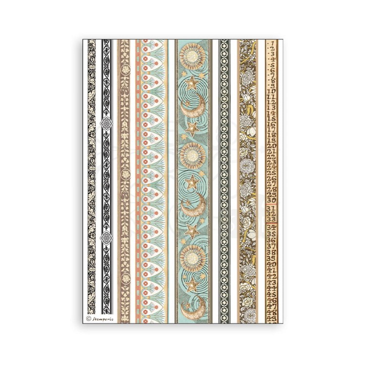 Papier washi A5 Fortune SBW06 Stamperia