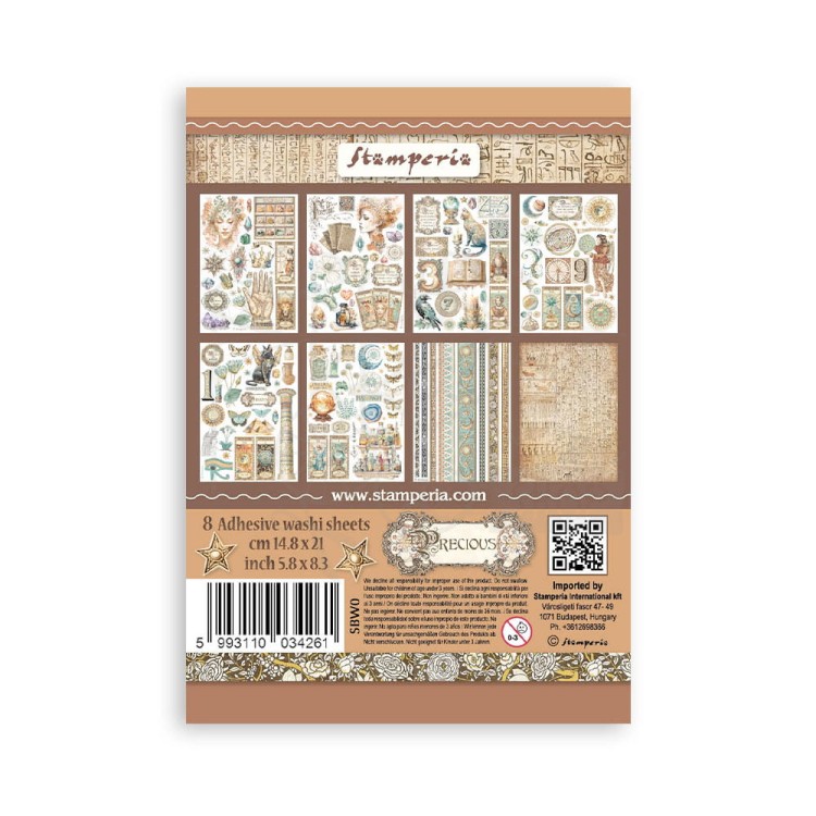 Papier washi A5 Fortune SBW06 Stamperia